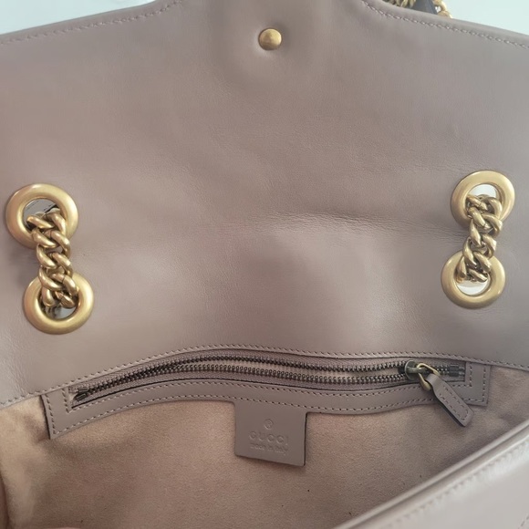 Gucci marmon shoulder bag nude used - Picture 7 of 9